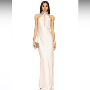 NBD The Aerith Gown Champagne Sz XS